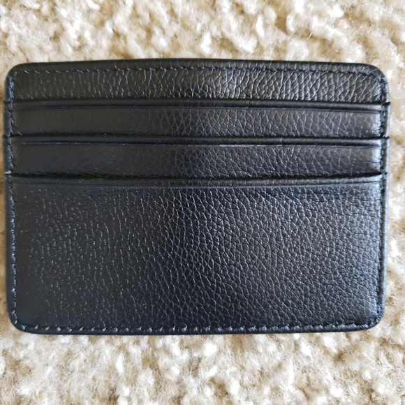 Front Pocket Slim Cardholder Leather Wallet - Picture 2 of 7